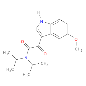 N,N-二异丙基-2-(5-甲氧基-1H-吲哚-3-基)-2-氧代乙酰胺