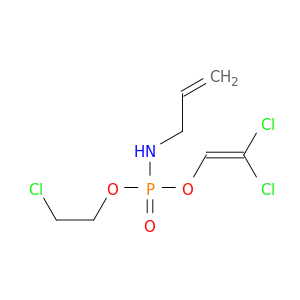 Phosphoramidic acid,2-propenyl-, 2-chloroethyl 2,2-dichloroethenyl ester (9CI)