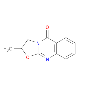 5H-Oxazolo[2,3-b]quinazolin-5-one, 2,3-dihydro-2-methyl-