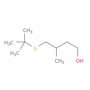 1-Butanol, 4-[(1,1-dimethylethyl)thio]-3-methyl-