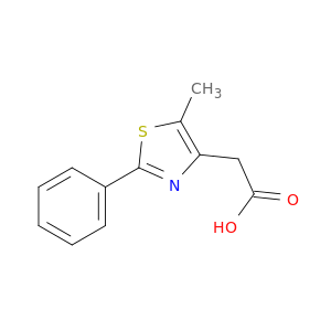 (5-甲基-2-苯基-4-噻唑基)乙酸