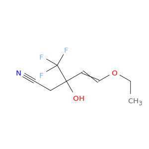 4-Pentenenitrile, 5-ethoxy-3-hydroxy-3-(trifluoromethyl)-