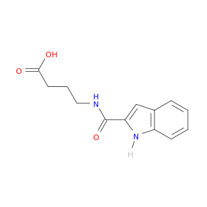 Butanoic acid, 4-[(1H-indol-2-ylcarbonyl)amino]-