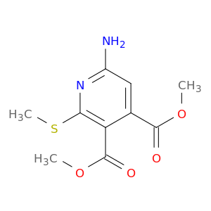 3,4-Pyridinedicarboxylic acid, 6-amino-2-(methylthio)-, dimethyl ester