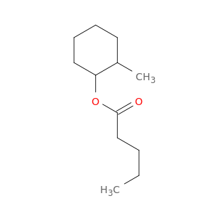 Pentanoicacid, 2-methylcyclohexyl ester