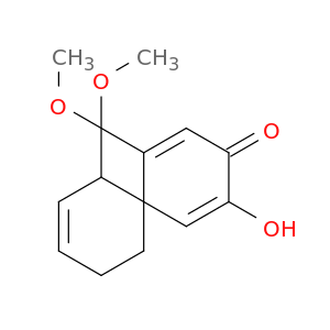 Spiro[5.5]undeca-1,4,8-trien-3-one, 4-hydroxy-1,7-dimethoxy-