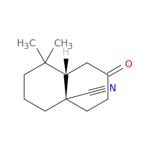 4a(2H)-Naphthalenecarbonitrile, octahydro-1,1-dimethyl-7-oxo-, trans-