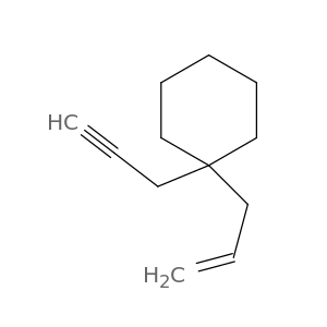 Cyclohexane, 1-(2-propenyl)-1-(2-propynyl)-