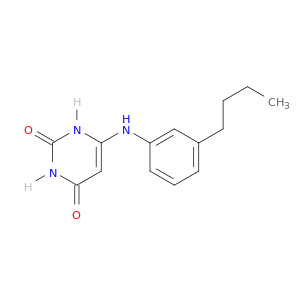2,4(1H,3H)-Pyrimidinedione, 6-[(3-butylphenyl)amino]-