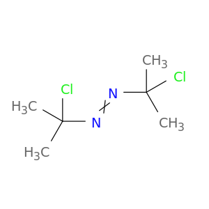 Diazene,1,2-bis(1-chloro-1-methylethyl)-