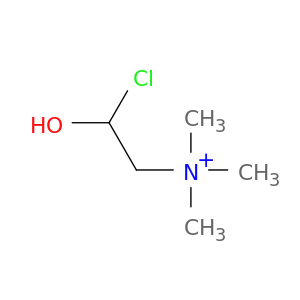 Ethanaminium, 2-chloro-2-hydroxy-N,N,N-trimethyl-