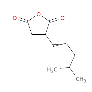 2,5-Furandione, dihydro-3-(4-methylpentenyl)-