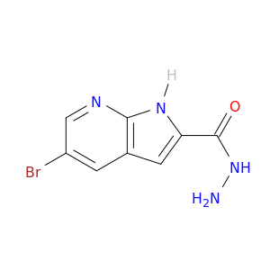 5-Bromo-1H-pyrrolo[2,3-b]pyridine-2-carbohydrazide