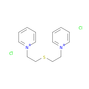 Pyridinium,1,1'-(thiodi-2,1-ethanediyl)bis-, dichloride (9CI)