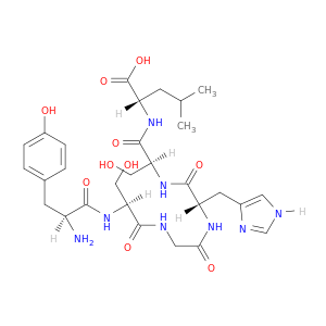L-Leucine, L-tyrosyl-L-serylglycyl-L-histidyl-L-seryl-