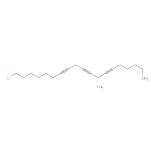 6,9,12-Nonadecatriyne, 19-chloro-8-methyl-