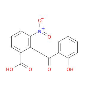 Benzoic acid, 2-(2-hydroxybenzoyl)-3-nitro-