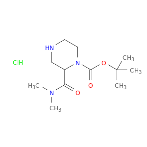 tert-Butyl 2-(dimethylcarbamoyl)piperazine-1-carboxylate hydrochloride