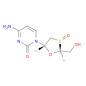 1-(2-HYDROXYMETHYL-3-OXO-1,3-OXATHIOLAN-5-YL)CYTOSINE