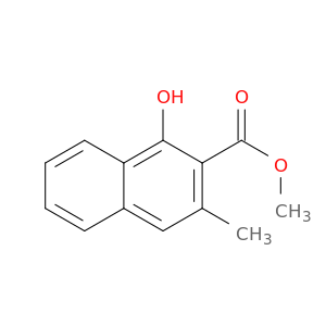 2-Naphthalenecarboxylic acid, 1-hydroxy-3-methyl-, methyl ester