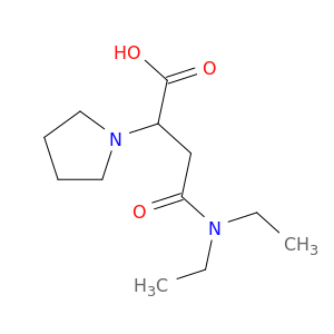 1-Pyrrolidineaceticacid, a-[2-(diethylamino)-2-oxoethyl]-
