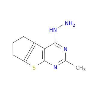12-hydrazinyl-10-methyl-7-thia-9,11-diazatricyclo[6.4.0.0,2,6]dodeca-1(12),2(6),8,10-tetraene