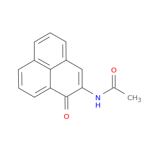 Acetamide, N-(1-oxo-1H-phenalen-2-yl)-