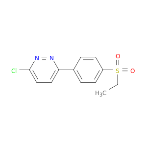 Pyridazine, 3-chloro-6-[4-(ethylsulfonyl)phenyl]-