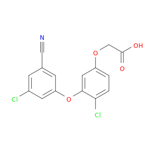 Acetic acid, 2-[4-chloro-3-(3-chloro-5-cyanophenoxy)phenoxy]-
