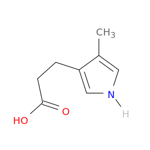 1H-Pyrrole-3-propanoicacid, 4-methyl-