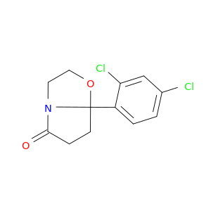 Pyrrolo[2,1-b]oxazol-5(6H)-one, 7a-(2,4-dichlorophenyl)tetrahydro-