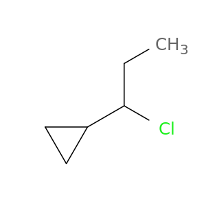 Cyclopropane, (1-chloropropyl)-