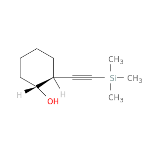 Cyclohexanol, 2-[(trimethylsilyl)ethynyl]-, trans-