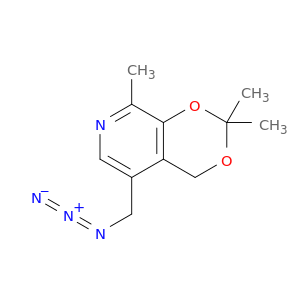 4H-1,3-Dioxino[4,5-c]pyridine, 5-(azidomethyl)-2,2,8-trimethyl-