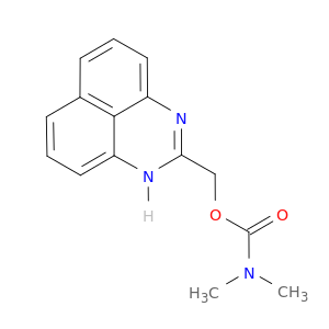 Carbamic acid, dimethyl-, 1H-perimidin-2-ylmethyl ester