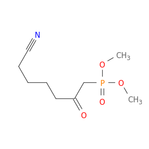 Phosphonic acid, (6-cyano-2-oxohexyl)-, dimethyl ester