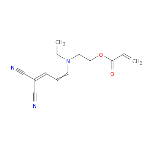 2-Propenoic acid, 2-[(4,4-dicyano-1,3-butadienyl)ethylamino]ethyl ester