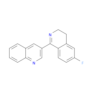 Quinoline, 3-(6-fluoro-3,4-dihydro-1-isoquinolinyl)-