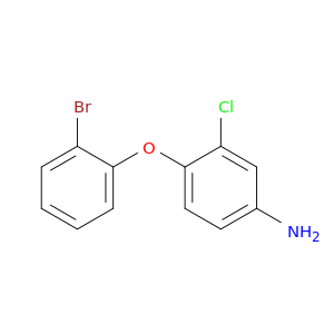 4-(2-Bromophenoxy)-3-chloroaniline