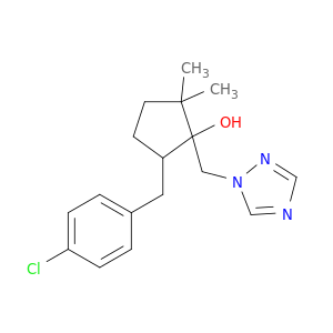 5-(4-氯苯基)-2,2-二甲基-1-(1H-1,2,4-三唑-1-基甲基)环戊醇