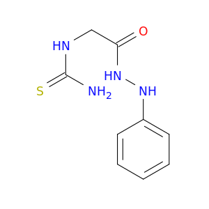 Glycine,N-(aminothioxomethyl)-, 2-phenylhydrazide