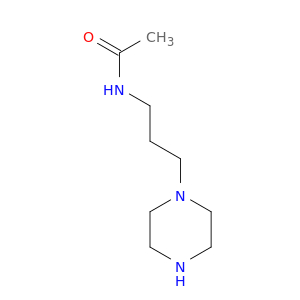 Acetamide,N-[3-(1-piperazinyl)propyl]-