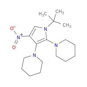 Piperidine, 1,1'-[1-(1,1-dimethylethyl)-4-nitro-1H-pyrrole-2,3-diyl]bis-