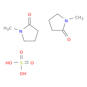2-Pyrrolidinone, 1-methyl-, sulfate (2:1)