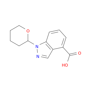 1-(四氢-吡喃-2-基)-1h-吲唑-4-羧酸