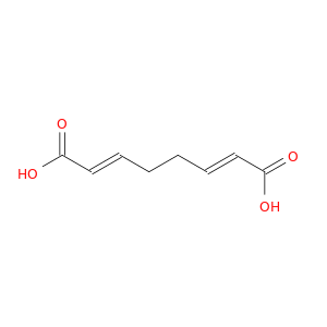 2,6-Octadienedioic acid, (E,E)-