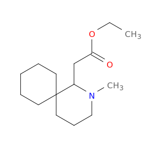 2-Azaspiro[5.5]undecane-1-acetic acid, 2-methyl-, ethyl ester