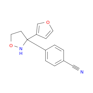 Benzonitrile, 4-[3-(3-furanyl)-3-isoxazolidinyl]-