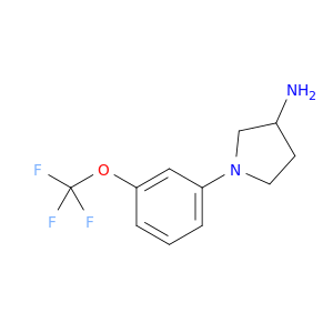 1-[3-(Trifluoromethoxy)phenyl]pyrrolidin-3-amine