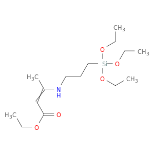 2-Butenoic acid, 3-[[3-(triethoxysilyl)propyl]amino]-, ethyl ester